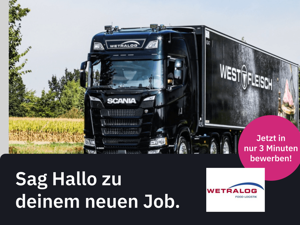 Ausbildung Berufskraftfahrer - Schwerpunkt Güterverkehr (m/w/d), Berufskraftfahrer/in - Güterverkehr, LKW-Fahrer/in, Transportfahrer/in