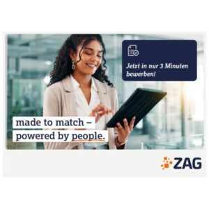 Assistenz (m/w/d) der Geschäftsleitung (ZAG Menschen & Perspektiven)