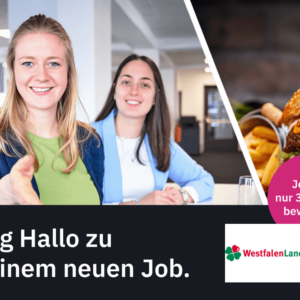 Werkstudent Human Resources (m/w/d) (WestfalenLand)