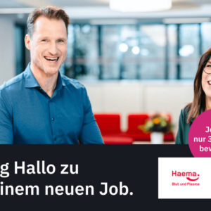 Assistenz (m/w/d) Qualitätssicherung (Haema AG)