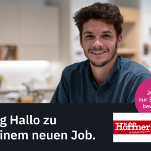 Verkäufer Möbel / Möbelverkäufer (m/w/d) (Höffner Möbelgesellschaft)