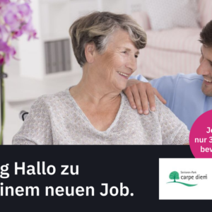 Ausbildung als Pflegefachkraft (m/w/d), Fachkraft - Altenpflege, Altenpfleger/in, Pfleger/in, Assistenzkraft im Pflegedienst