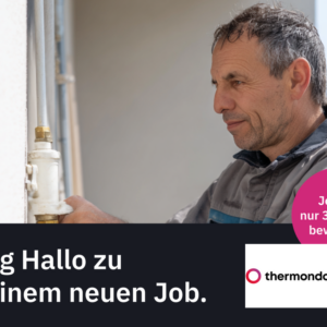 Anlagenmechaniker (m/w/d) SHK (Thermondo Unternehmen)
