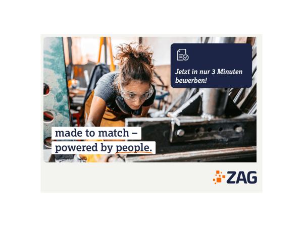 Zerspanungsmechaniker (m/w/d) (ZAG Menschen & Perspektiven)