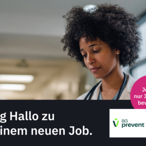 Arbeitsmediziner oder Arzt (m/w/d) (BG prevent)