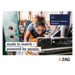 Zerspanungsmechaniker (m/w/d) (ZAG Menschen & Perspektiven)