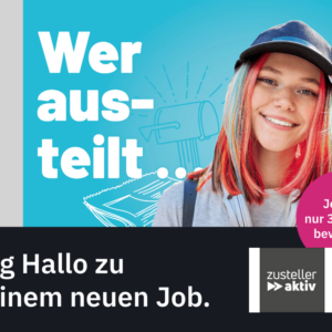 Zusteller Wochenblatt (m/w/d) (ZustellerAktiv - Schwarzwald) *13.9 EUR/Stunde*