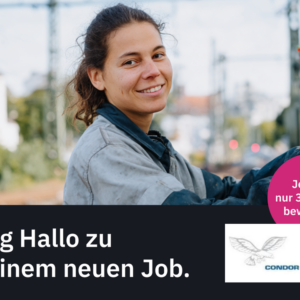 Sipo/ Sakra/ Quereinsteiger (m/w/d) (Condor Sicherheitsdienst) *15.5 - 17 EUR/Stunde*