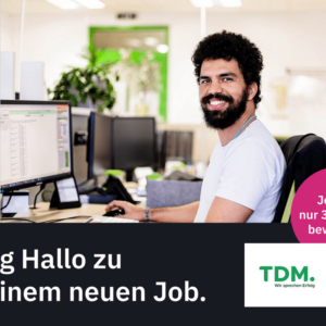 Ausbildung 2026 (m/w/d) Fachinformatiker (T.D.M.) *800 EUR/Monat*