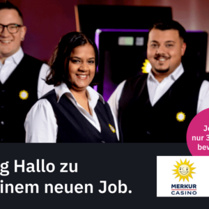 Servicemitarbeiter (m/w/d) (Casino Merkur)