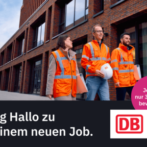 Ausbildung Bauzugbediener (w/m/d) (Deutsche Bahn)