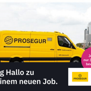 Sicherheitsmitarbeiter (m/w/d) (Prosegur) *22.59 EUR/Stunde*