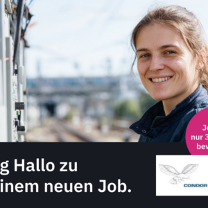 Sipo/ Sakra (m/w/d) Gleisbaustellensich. (Condor Sicherheitsdienst) *15.5 - 17 EUR/Stunde*