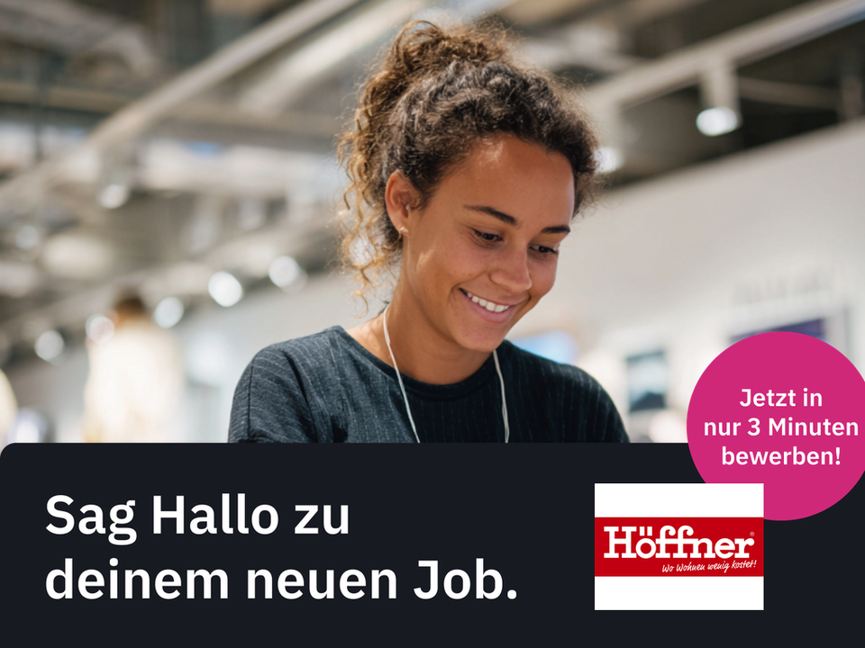 Verkäufer Teppichabteilung (m/w/d) (Höffner Möbelgesellschaft)