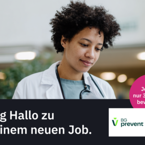 Arbeitsmediziner oder Arzt (m/w/d) (BG prevent)