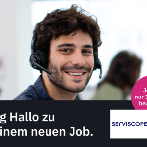 Support Mitarbeiter (m/w/d) (ServiscopeAG ) *16 EUR/Stunde*