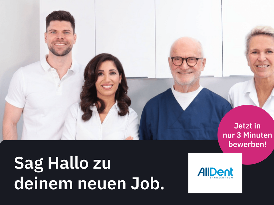 Zahnärztliche Vertretung (m/w/d) (AllDent)