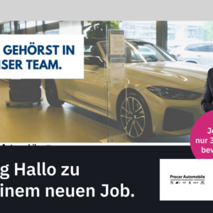 Verkäufer BMW (m/w/d) (Procar)