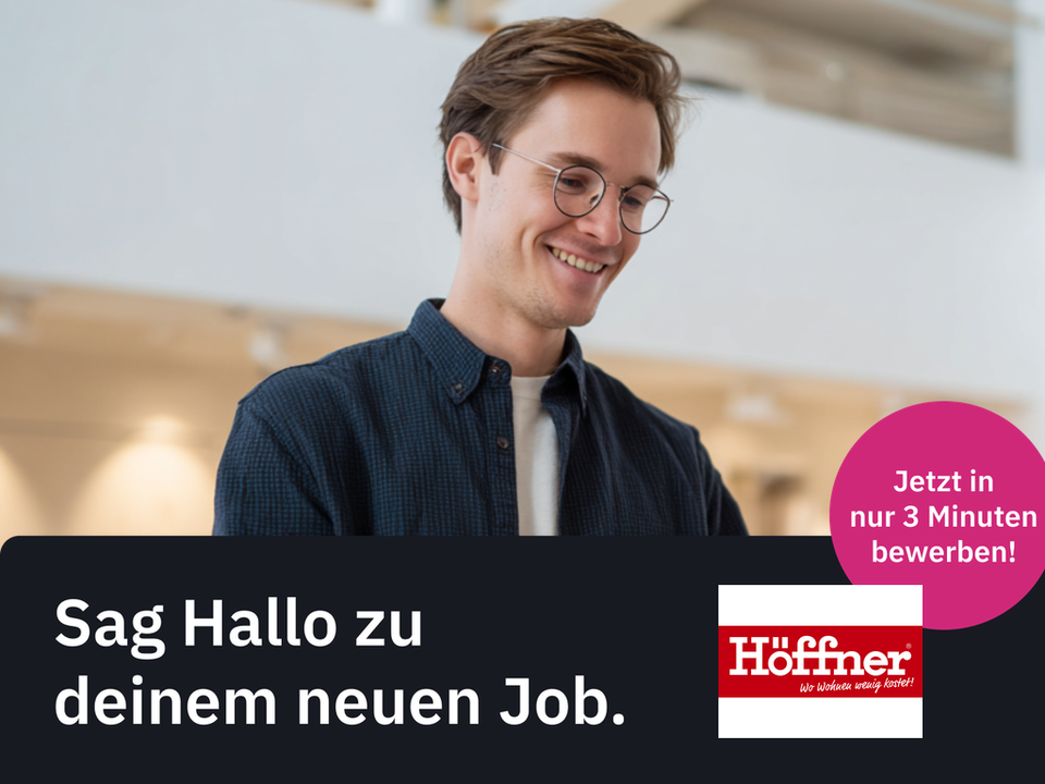Abteilungsleiter Möbel (m/w/d) (Höffner Möbelgesellschaft)