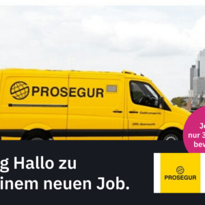 Sicherheitsmitarbeiter (m/w/d) (Prosegur Cash Services Germany) *22.03 EUR/Stunde*