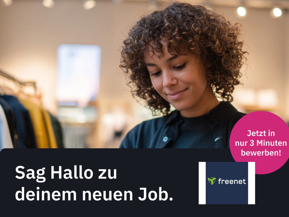 Verkaufsberater/Verkäufer (w/m/d) (freenet Shop GmbH)