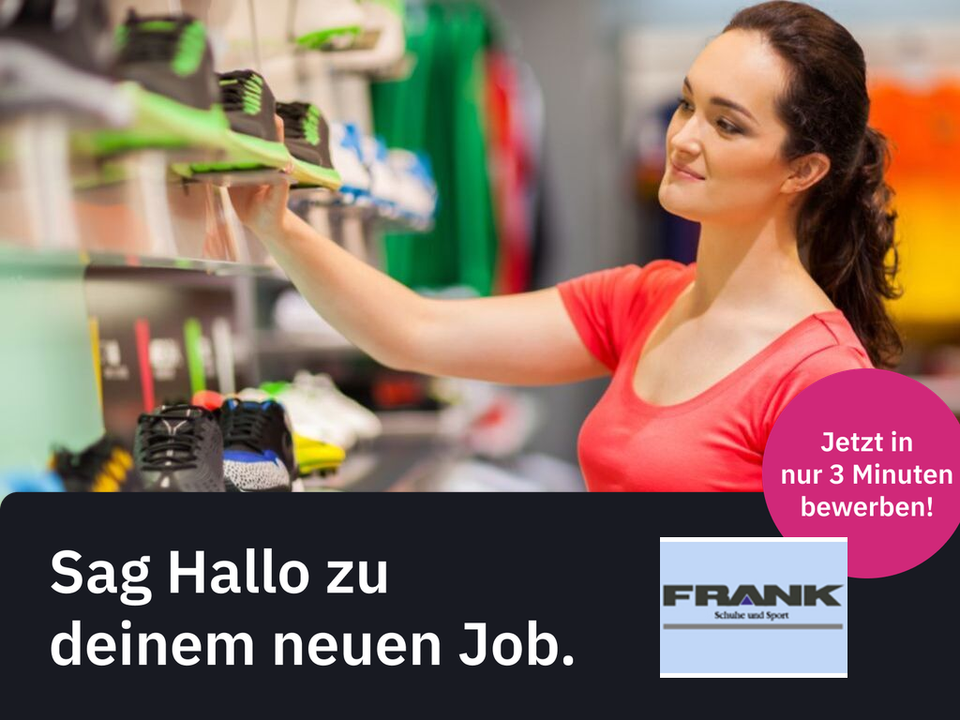 Verkäufer/in (m/w/d) Schuhpalast, Verkäufer/in, Einzelhandel, Fachverkäufer/in, Verkaufsberater/in