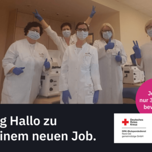Arzt in Weiterbildung (m/w/d) (DRK-Blutspendedienst) *5541.04 - 6534.3 EUR/Monat*