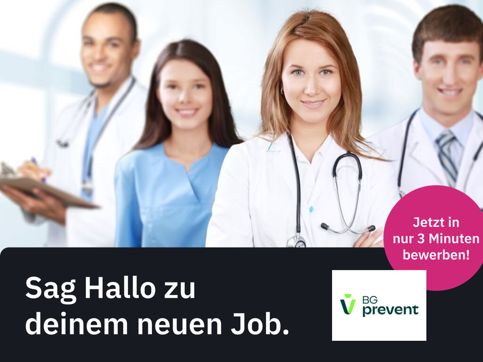 Arbeitsmediziner oder Arzt in Weiterbildung zum Facharzt für Arbeitsmedizin (m/w/d), Arbeitsmediziner/in, Facharzt/-ärztin - Arbeitsmedizin, Betriebsarzt/-ärztin