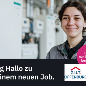 Vertriebsmitarbeiter (m/w/d) Innendienst (G.U.T. Offenburg)