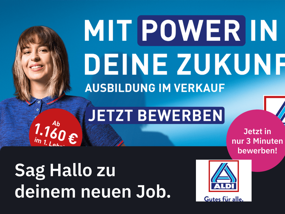 Abiturientenprogramm (m/w/d) (ALDI Nord - Nachwuchskräfte) *>1350 EUR/Monat*