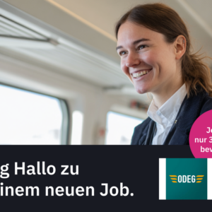 Zugbegleiter (m/w/d) Quereinstieg (ODEG)
