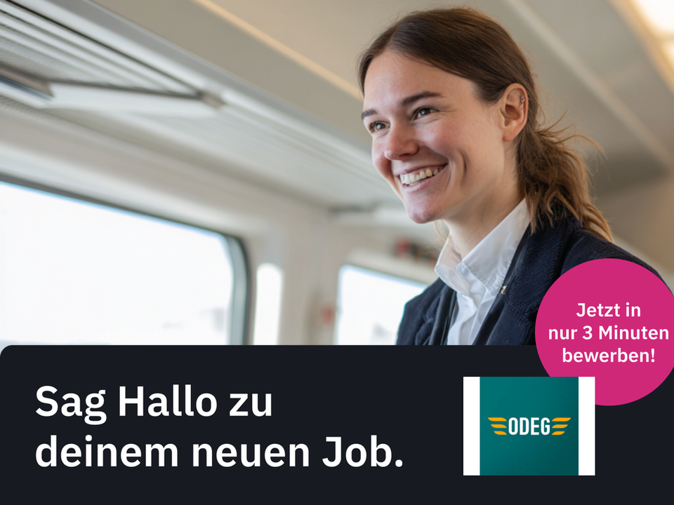 Zugbegleiter (m/w/d) Quereinstieg (ODEG)