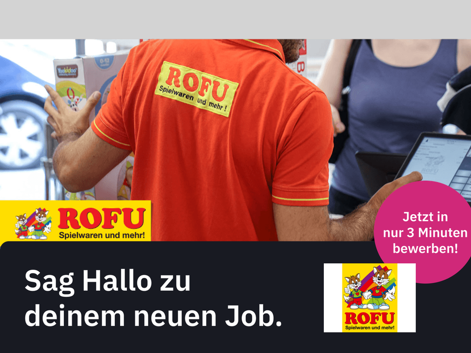 Verkäuferin (m/w/d) (Rofu Kinderland Spielwaren)