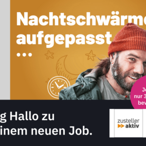 Zeitungszusteller (m/w/d) in Teilzeit / Minijob, Zeitungszusteller/in, Prospektverteiler/in, Briefträger/in, Briefzusteller/in