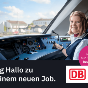 Ausbildung Lokführer (w/m/d) 2026 (Deutsche Bahn)