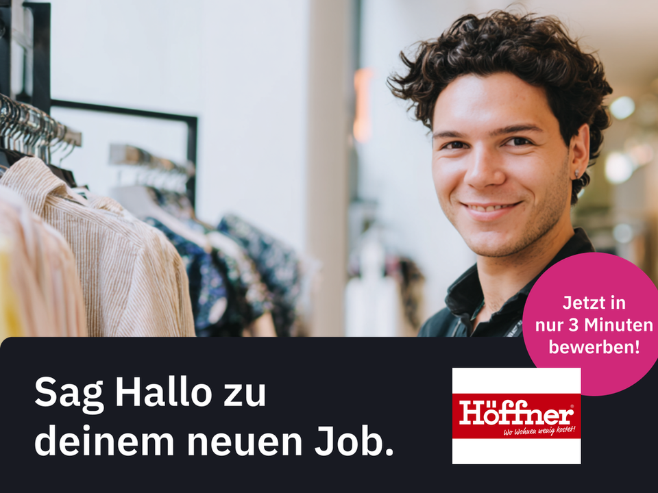 Verkäufer Teppichabteilung (m/w/d) (Höffner Möbelgesellschaft)