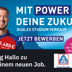 Abiturientenprogramm (m/w/d) (ALDI Nord - Nachwuchskräfte) *>1350 EUR/Monat*