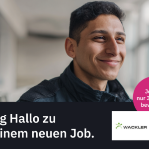 Vollzeit Mitarbeiter Stewarding (m/w/d) (Wackler Group)