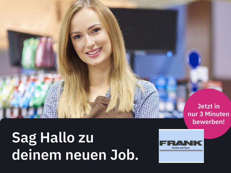 Verkäuferin (m/w/d) (Fritz Frank Schuhe + Sport)