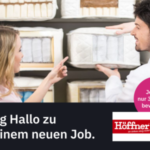 Verkäufer Fachmarkt (m/w/d) (Höffner Möbelgesellschaft)