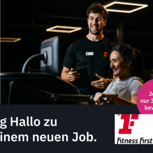 Ausbildung Sport/Fitnesskaufmann (m/w/d) (Fitness First Germany GmbH)