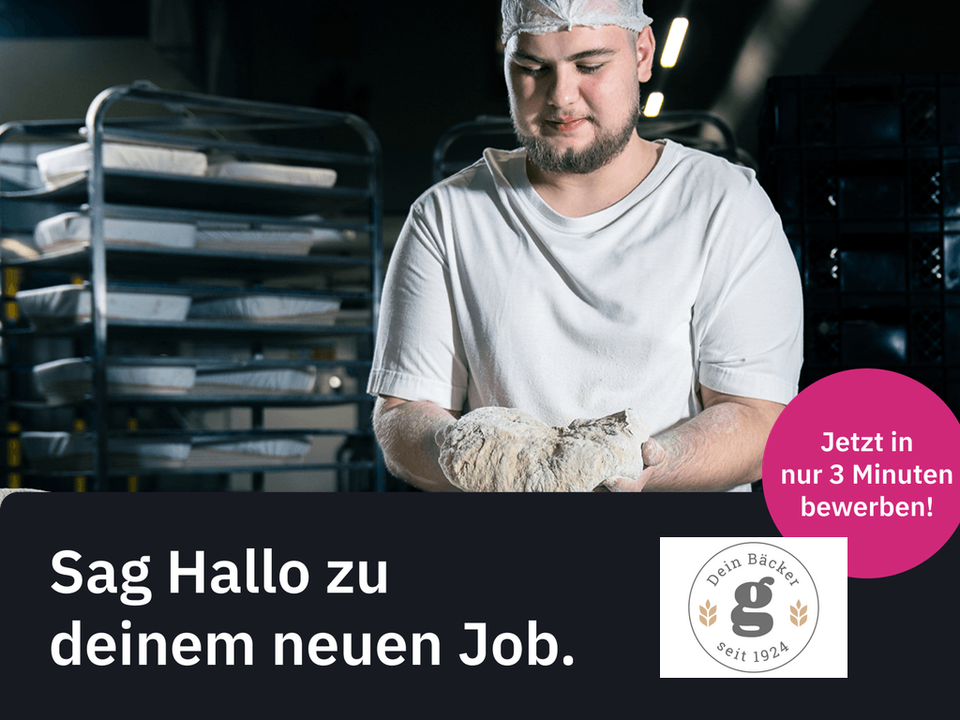 Ausbildung Fachverkäufer (m/w/d) (Bäckerei Wilhelm Geiping) *1100 - 1350 EUR/Monat*