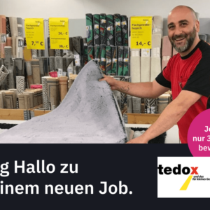 Verkäufer Teppiche & Bodenbeläge (m/w/d) (tedox)