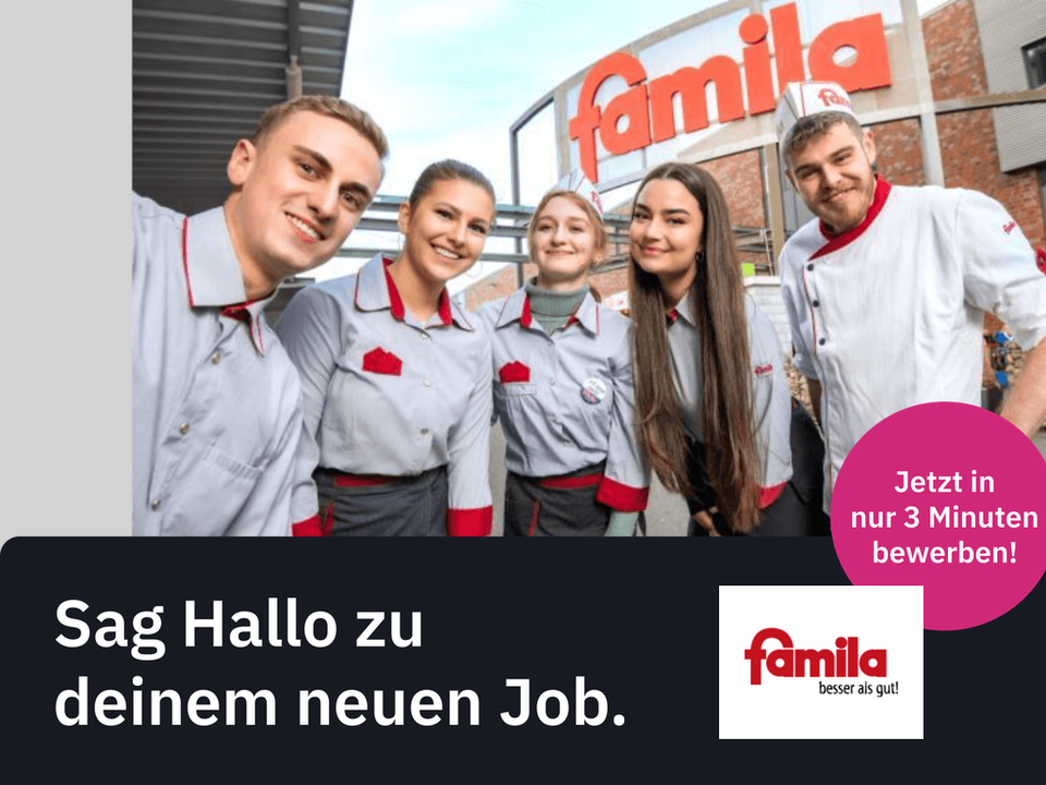 Ausbildung - Verkäufer (m/w/d) (Famila)
