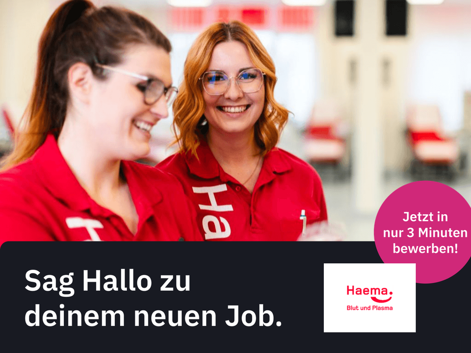 Assistenz Qualitätssicherung (m/w/d) (Haema AG)