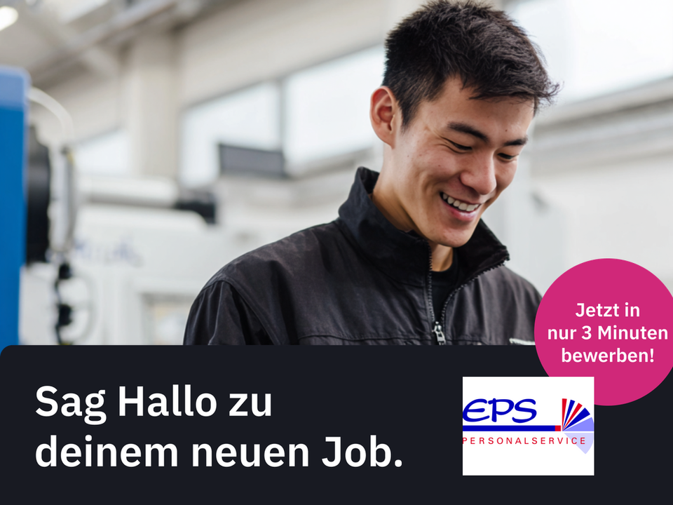 Zerspanungsmechaniker (m/w/d) (Eps Personalservice GmbH) *17 - 22 EUR/Stunde*