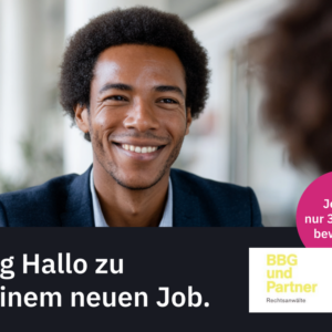 Anwalt (m/w/d) (BBG und Partner)