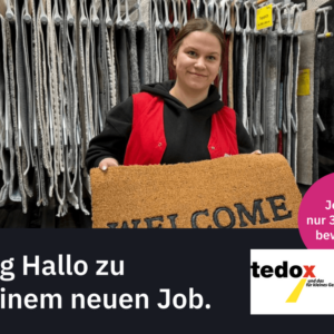 Verkäufer Teilzeit (m/w/d) (tedox)