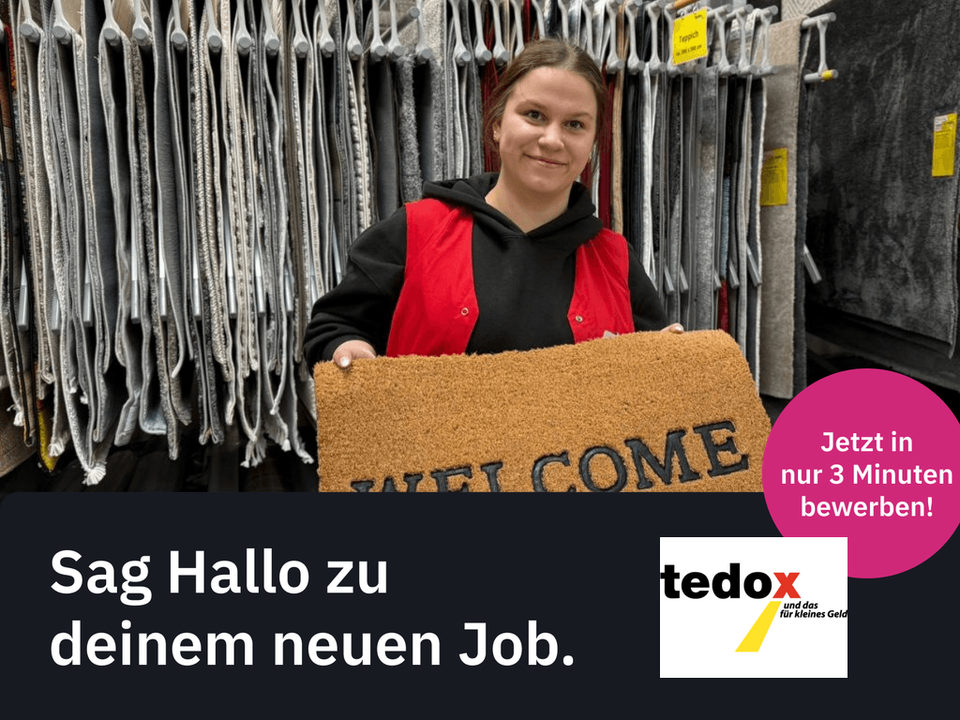 Verkäufer Teilzeit (m/w/d) (tedox)